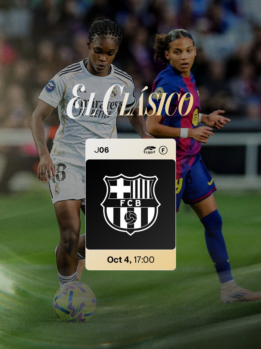 realmadridfem's tweet photo. 📆 ¡Horario confirmado para EL CLÁSICO! https://t.co/QIoyTrYFiC