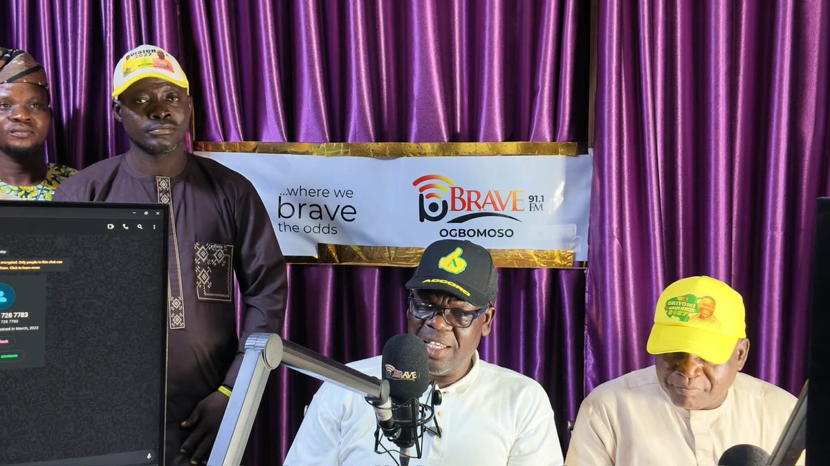 HighchiefBIO's tweet photo. Oriyomi Hamzat on Brave Fm Ogbomoso:

On the Allegation of ₦200 Million from the Presidency

“We have been on this journey for about 21 months, and we have spent far more than ₦200 million on this journey. So, the allegation that I was offered ₦200 million is ridiculous. They must think I am that cheap.

I do not collect money from anybody. If the Presidency wants to sponsor me, I will not reject their support. But what I will reject with every fibre of my being is being paid to step down.

I will not step down for anybody.”

— Oriyomi Hamzat