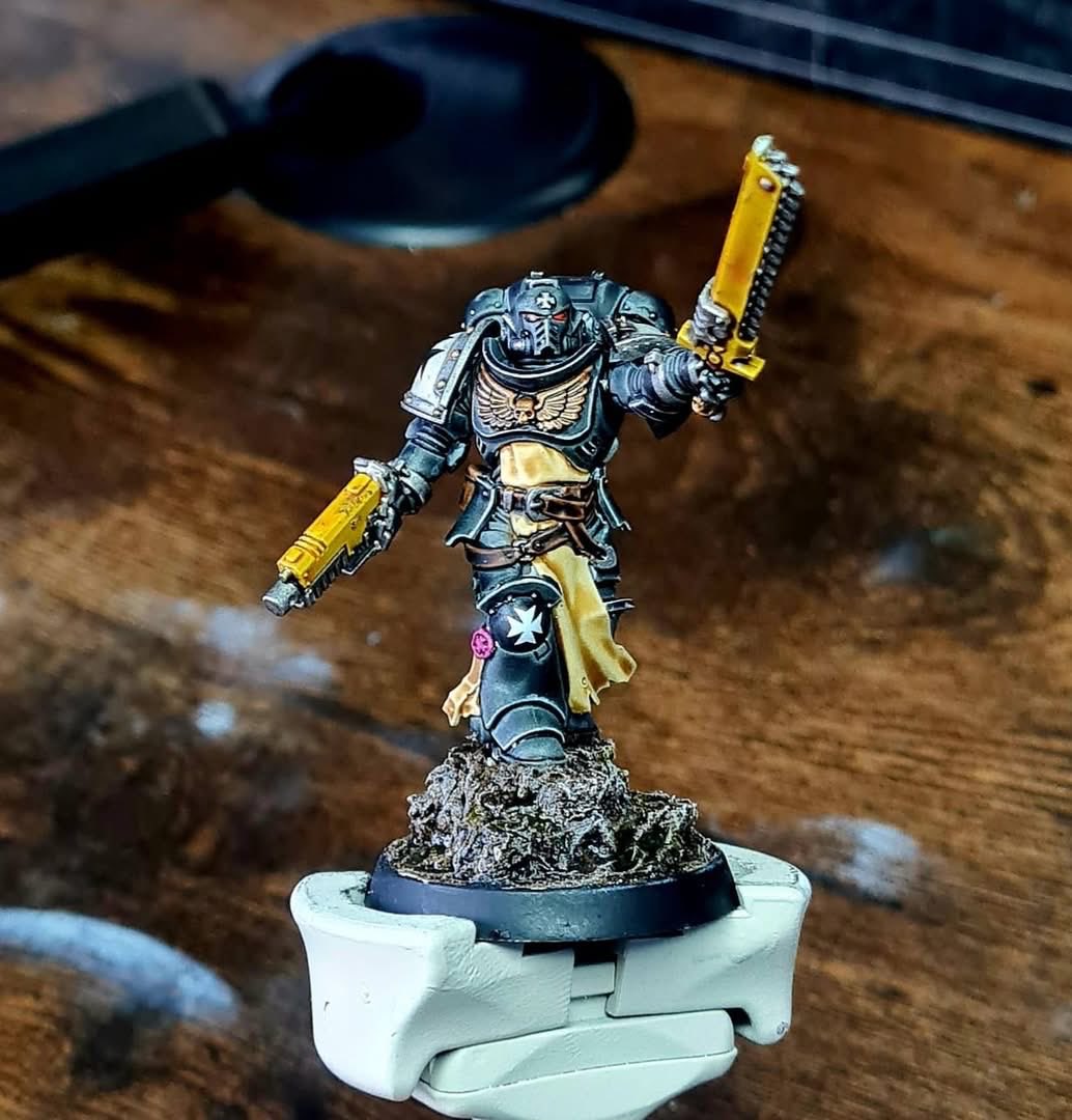 theeternalcrus1's tweet photo. Myles Alexander Henry Pirie @phalanxforge32 has finished the newest member of his #blacktemplar #crusadersquad - Battle Brother Godric.
Remember, if you want your Black Templars shared. You must be a member of and post to our Facebook group first:
https://t.co/VacUIgAxtY https://t.co/ATfJbIhLGv
