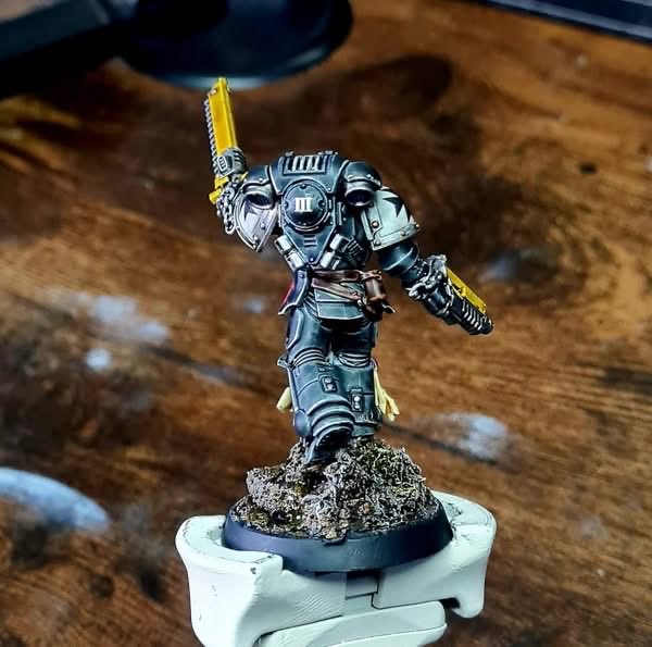 theeternalcrus1's tweet photo. Myles Alexander Henry Pirie @phalanxforge32 has finished the newest member of his #blacktemplar #crusadersquad - Battle Brother Godric.
Remember, if you want your Black Templars shared. You must be a member of and post to our Facebook group first:
https://t.co/VacUIgAxtY https://t.co/ATfJbIhLGv