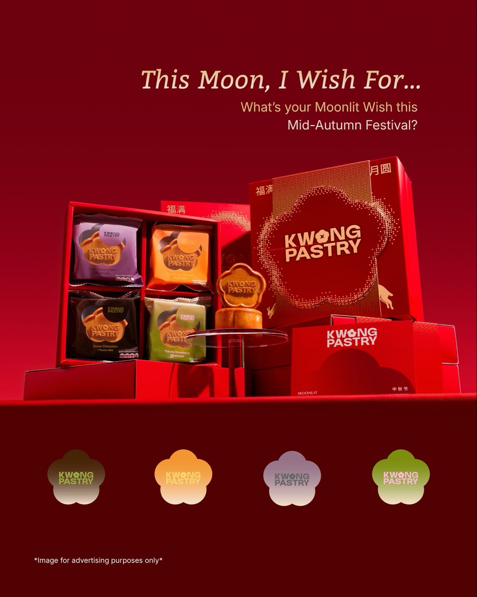 kwongpastry's tweet photo. This Moon, I Wish For… 🌙

Moonlit Wishes brings a wish of good fortune to everyone. 

🔗 LINE Official @ Kwongpastry
📍 Gourmet Market, Emsphere (G Floor)
📍 Gourmet Market, Siam Paragon (G Floor) – September 17, 2026

#KwongPastry #MoonlitWishes https://t.co/AdHHJYvskQ