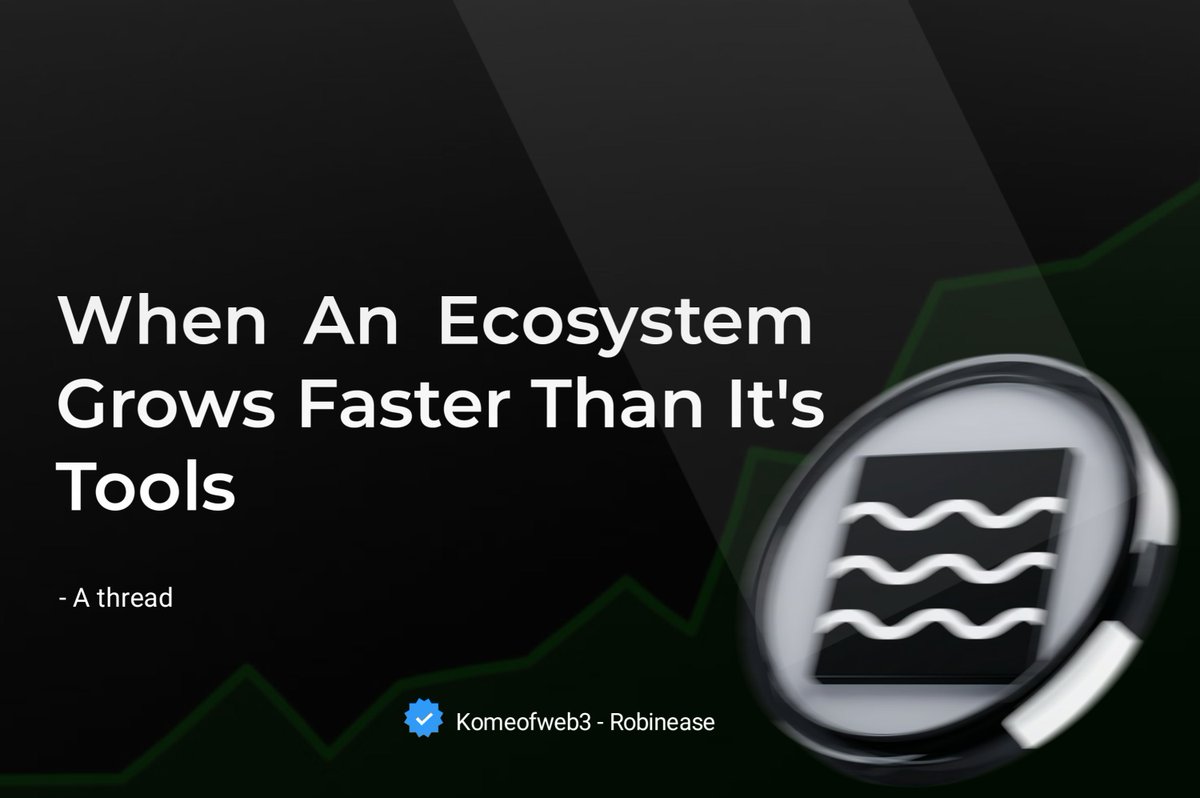 Komeofweb3's tweet photo. At first, growth feels like the only thing that matters.

More people join, more builders start creating, more communities form, more activity starts happening every day.

𝐁𝐮𝐭 𝐭𝐡𝐞𝐫𝐞'𝐬 𝐚 𝐩𝐨𝐢𝐧𝐭 𝐰𝐡𝐞𝐫𝐞 𝐠𝐫𝐨𝐰𝐭𝐡 𝐜𝐫𝐞𝐚𝐭𝐞 𝐚 𝐩𝐫𝐨𝐛𝐥𝐦𝐞𝐦 𝐨𝐟  𝐢𝐭'𝐬 𝐨𝐰𝐧: the ecosystem becomes harder to navigate than it was meant to be.

You need better ways to discover what’s happening.

Better ways to track activity, better tools for communities.

Better infrastructure for projects trying to launch.

That’s the space @robinease is stepping into.☟︎︎︎