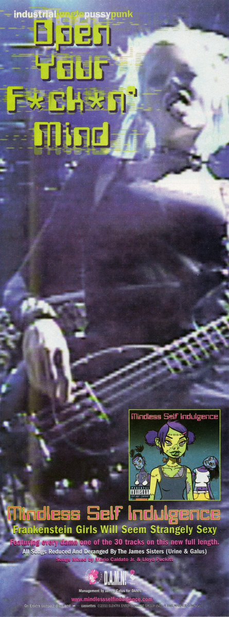 MsiDaily's tweet photo. Ad for FGWSSS in CMJ new music April 2000 https://t.co/Pr0pyfKd7V