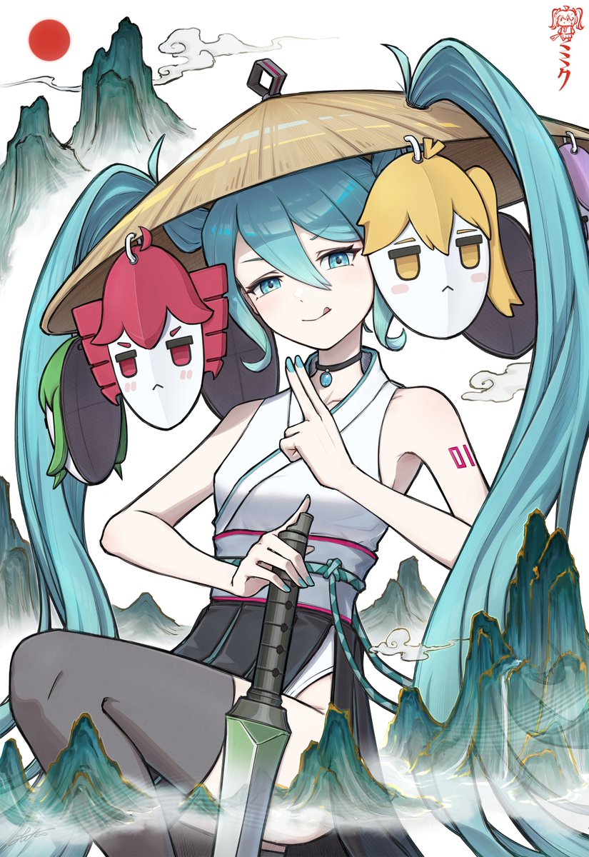 Obgnuoy's tweet photo. 初音ミク https://t.co/TtoyTr6LK0