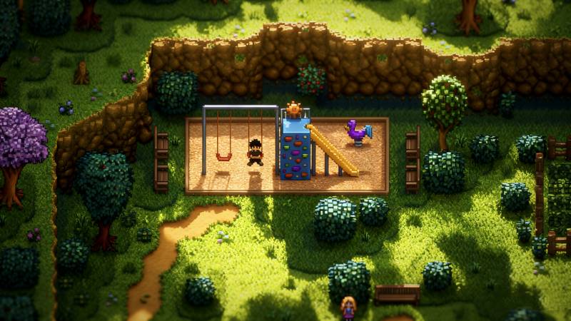 KaylieBro's tweet photo. [Just finished a 20-min chill farm run in Stardew Valley—crops watered, chickens fed, and that warm cozy vibe hits different on a lazy Sunday ] https://t.co/JTy7SOS3nz