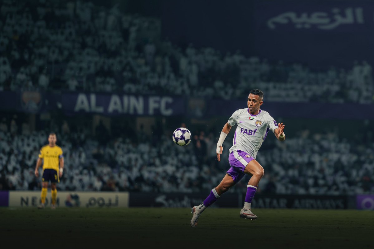 SoufianeRahimi2's tweet photo. The kind of Champions League night we live for 💜🔥
ليلة من ليالي آسيا الكبيرة… شكرا للأمة  العيناوية 💜 https://t.co/Yrj9y9Irce