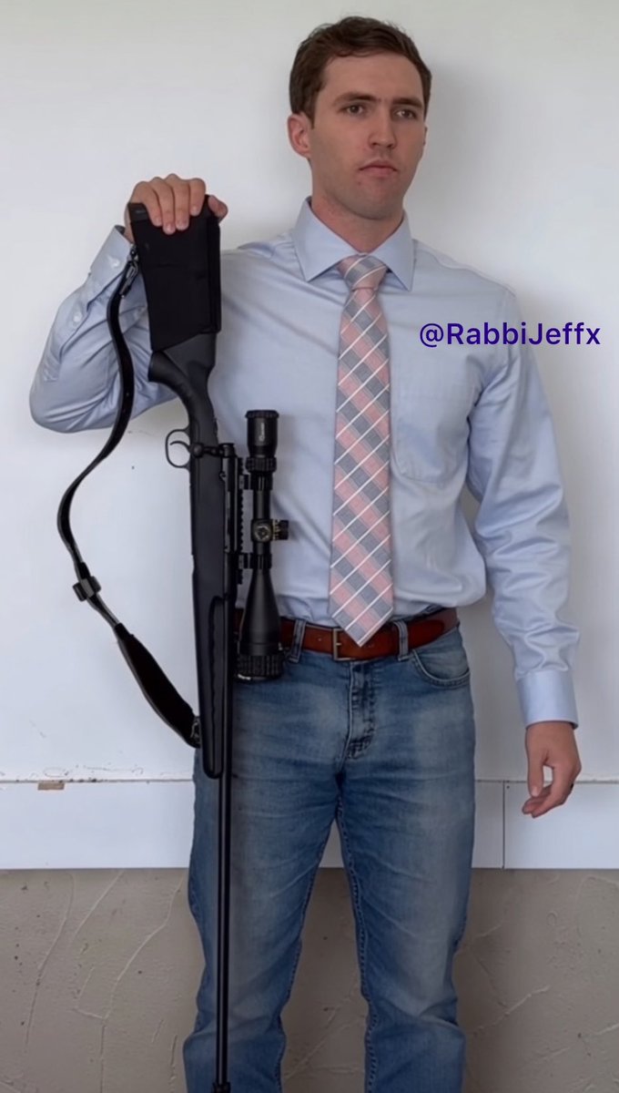 RabbiJeffx's tweet photo. Hey @grok, yes/no

Is it realistically possible to conceal a full-size .30-06 rifle, partly disassembled, inside your pants under tight clothing without anyone noticing anything unusual? https://t.co/8CPvLbpj7P