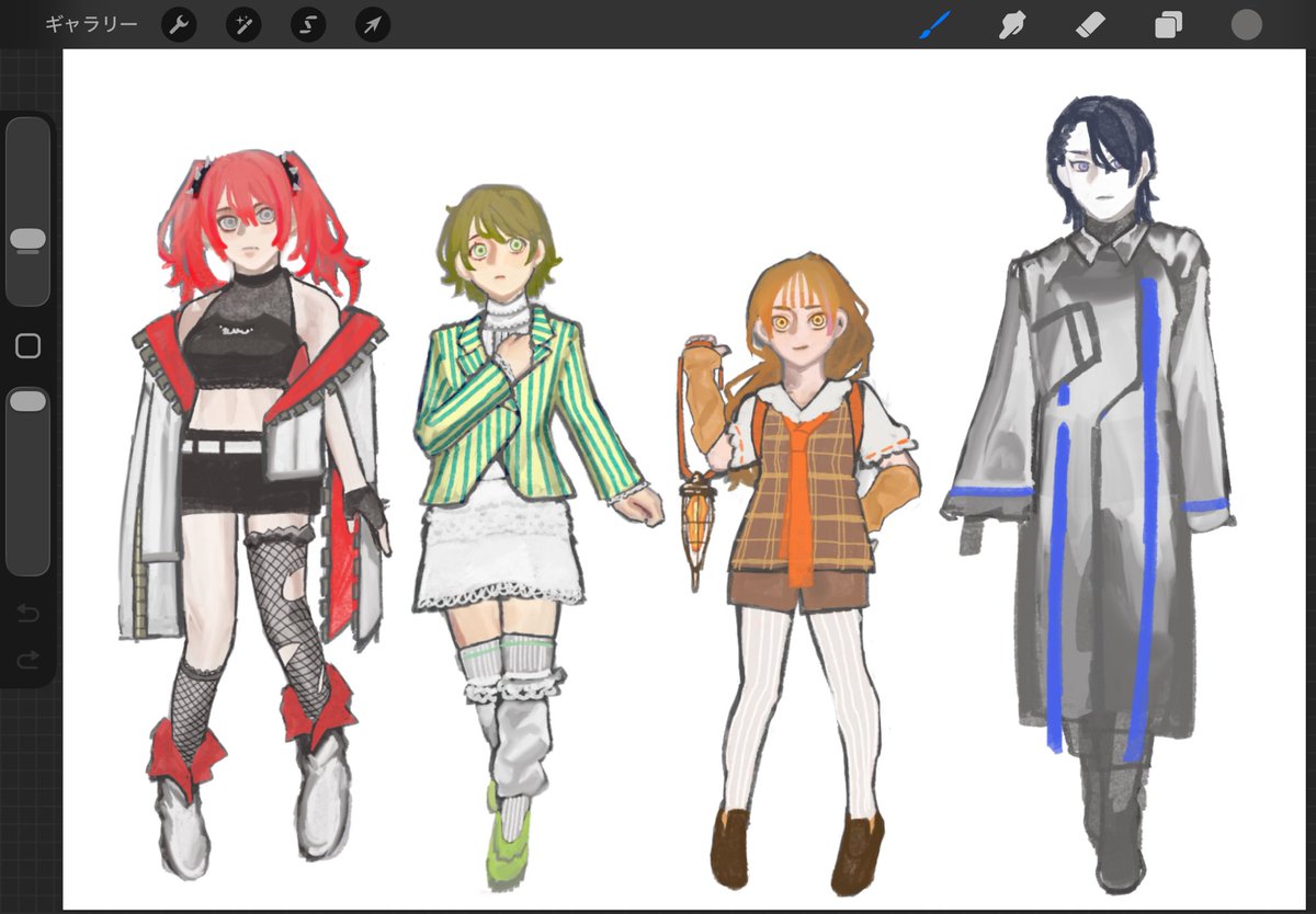 Garakta326o's tweet photo. #oc 

キャラ練り
🟥🟩🟧🟦 https://t.co/CLmMDcwhYO