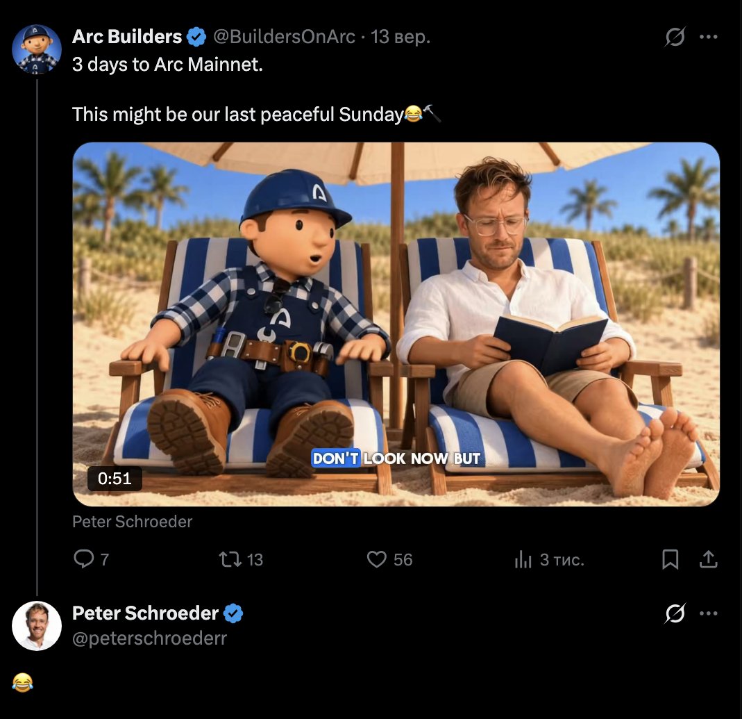 21rtc's tweet photo. tokens on Arc that still have big potential imo

> $USDC UpSideDownCat

token that the founder of Fomo called one of the funniest memes since the WIF era

$1M mcap

> $DUKE founder’s dog

$160K mcap

> $ARCX10 basically INDEX but on Arc
$1.3M mcap

> $BUILDERS Arc founder has interacted

$140K mcap

> $NOAH second shitcoin ever launched on Arc

$70K mcap

a lot of Arc tokens have already moon but imo these still have potential