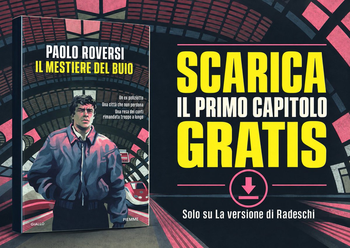 paoloroversi's tweet photo. Scarica gratis il primo capitolo del romanzo qui https://t.co/h3g89mtBSZ https://t.co/64G9g25c48