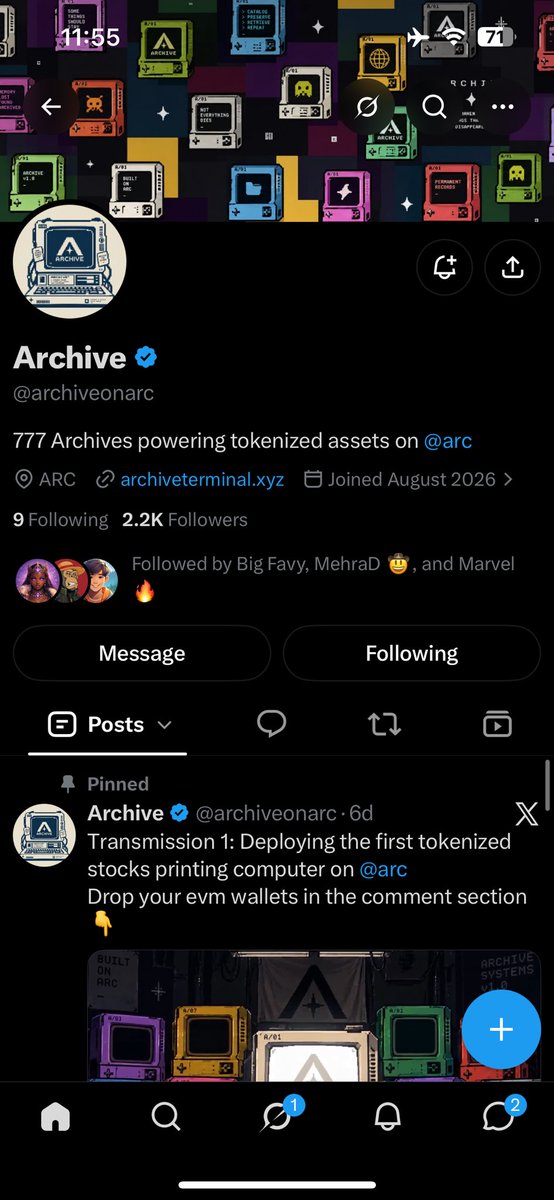 Marvelmiss125's tweet photo. @SamiulA84391909 @archiveonarc 0xe1ad9a1010a9477f3e015e424f67b1b6721a1ea3

Hopefully I get in https://t.co/9rPv6KllbN