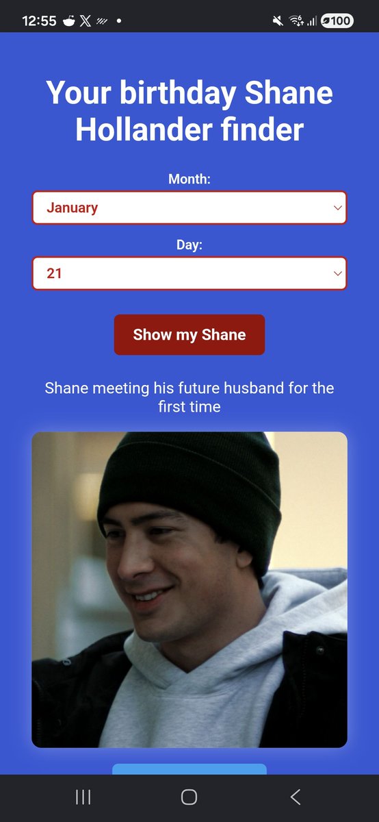 Holinanov's tweet photo. https://t.co/YaCimKMMap hello lovely Shane hollander fans i build this little website so everyone can have their own birthday Shane. Which one did you get? https://t.co/hrEQLefwtu