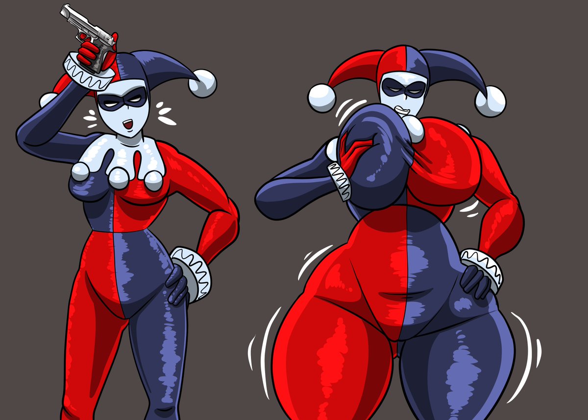 SuperBone2000's tweet photo. Canon Harley Quinn,  VS Fandon Harley Quinn🤔

Who's better? https://t.co/egAmEfWSH3