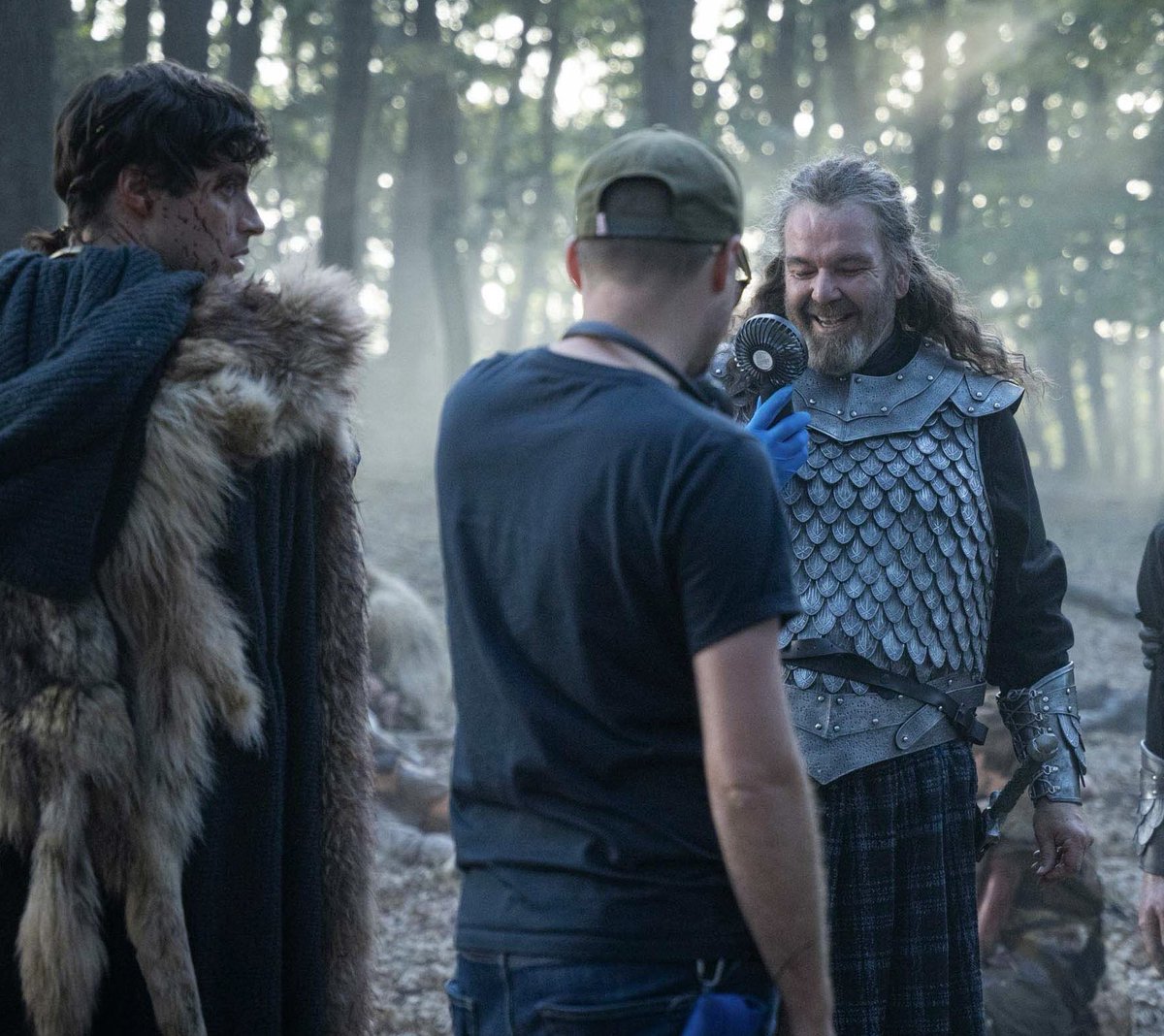 SteveVarnom's tweet photo. Custennin’s about to have a very bad day. Here’s a few BTS shots on location for #thependragoncycle #tomsharp @itsryanwhitaker All episodes streaming now on #AmazonPrimeVideo https://t.co/oSwrD5Ynm9