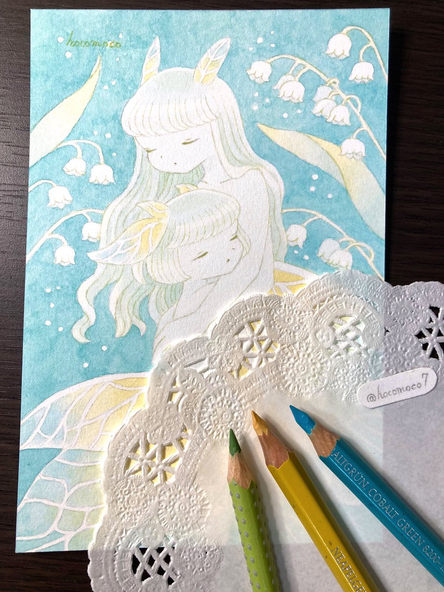 hocomoco7's tweet photo. #artroomingMKT 
ドローイングの色は、この2色と線1色を使いました。とても楽しく絵描かせていただきました☺️ https://t.co/5dLpY1ywbU