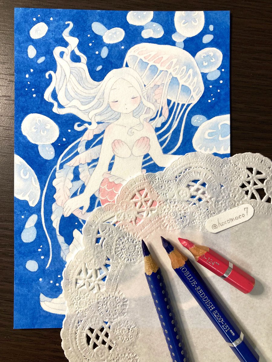 hocomoco7's tweet photo. #artroomingMKT 
ドローイングの色は、この2色と線1色を使いました。とても楽しく絵描かせていただきました☺️ https://t.co/5dLpY1ywbU