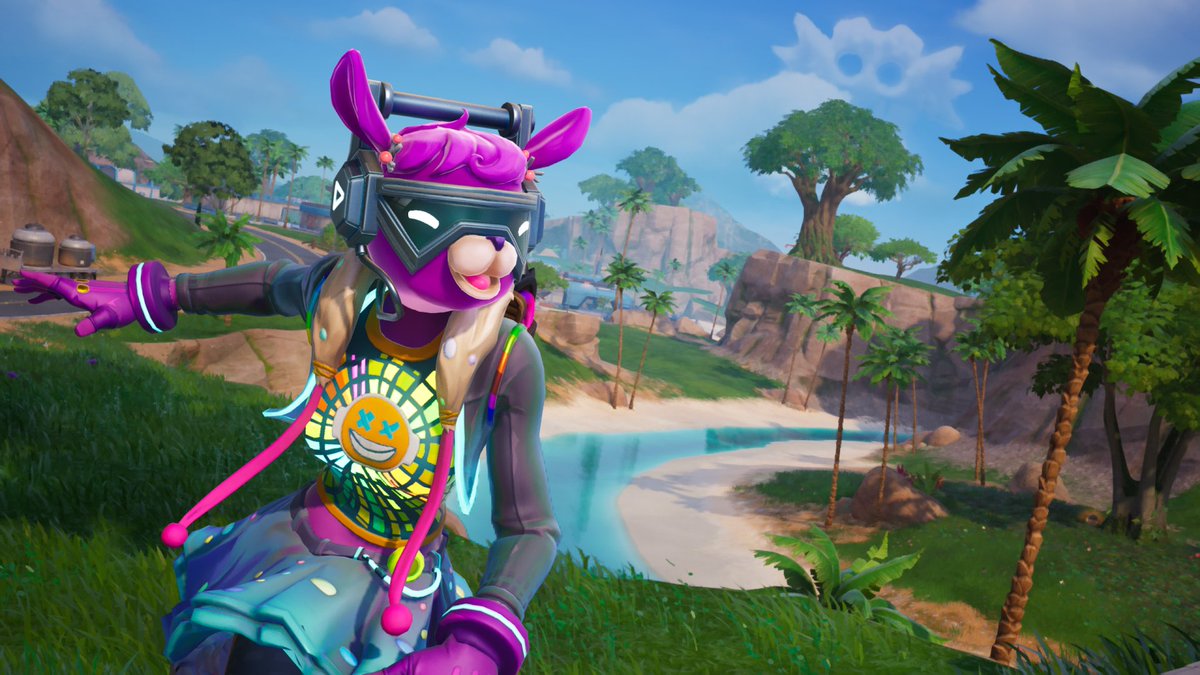 EdDayote's tweet photo. Dj bop, AKA epic alpaca 

#fortnite #skin #fortniteskin #djbop #fortography#fortnitedjbop https://t.co/2MI8e7JbbY