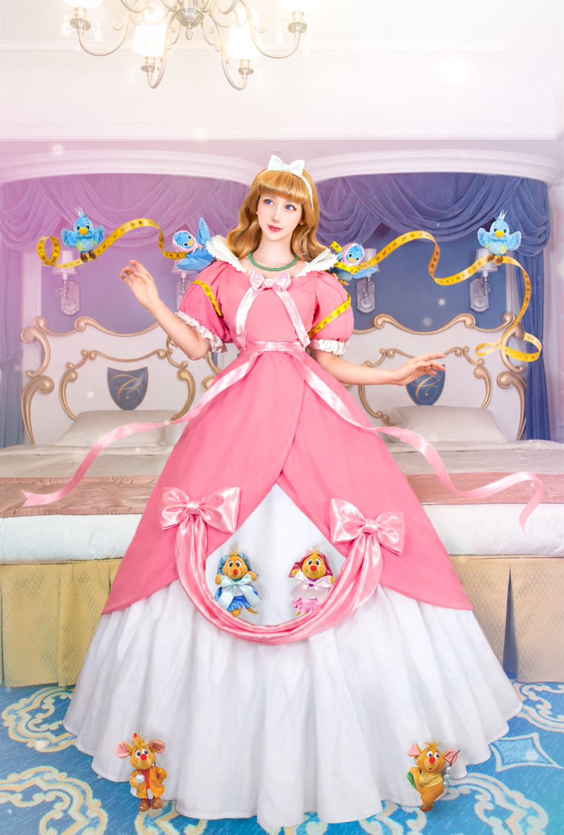 DJwakachan's tweet photo. 🐭🪡 Cinderella 🕊️🎀

They can’t order me to stop dreaming.

#Dハロ仮装2026 https://t.co/MWTbitYZ7p