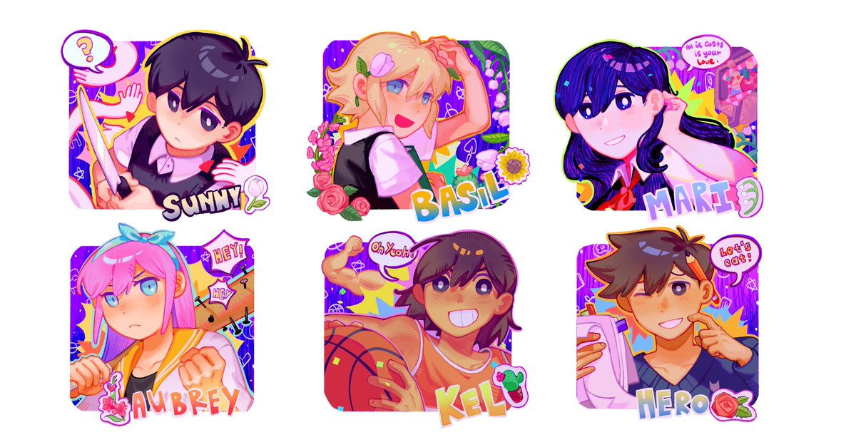 EggosFried's tweet photo. #OMORIFANART 
Color Fiesta 17 https://t.co/Of4FHF0Y9u