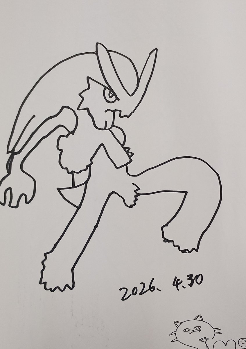 simoskoshiki's tweet photo. 【絵心選手権】パート532
4/30 描きました。
次回描いて欲しい絵募集中
  　#イラスト　#ポケモン
①この絵に付け足しで改造お願いいたします。
②この絵に大喜利お願いいたします。
➂絵心選手権へご参加お願いいまします。 https://t.co/sRAqPXfxMt