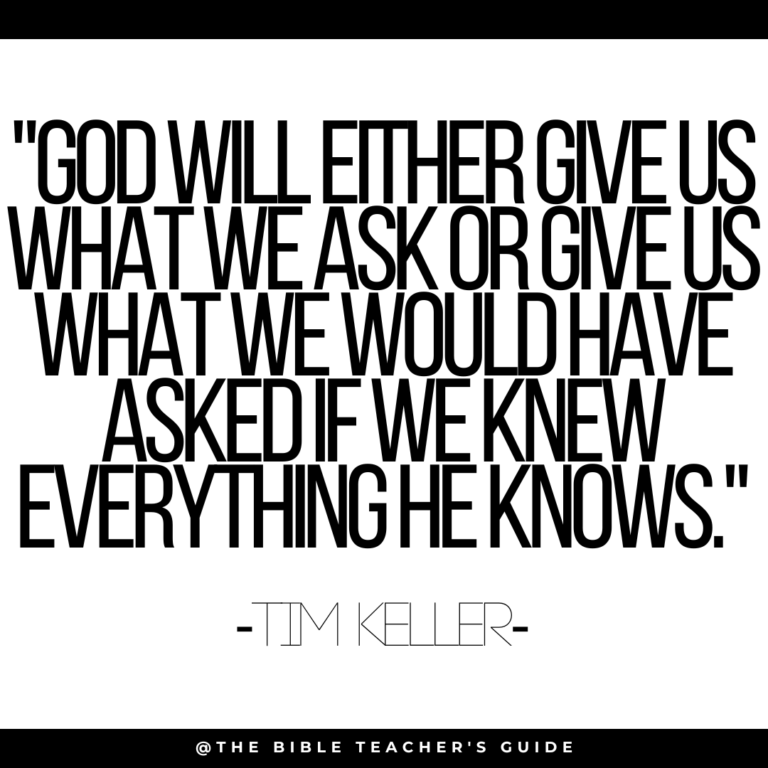 pgregbrown's tweet photo. π¨οΈ"God will either give us what we ask or give us what we would have asked if we knew everything he knows."π¨οΈ
Tim Keller
#thebibleteachersguide #biblestudy #bibleresources #spiritualformation #christianlife #christianinspiration #christianquote https://t.co/jaZdO6eX1R