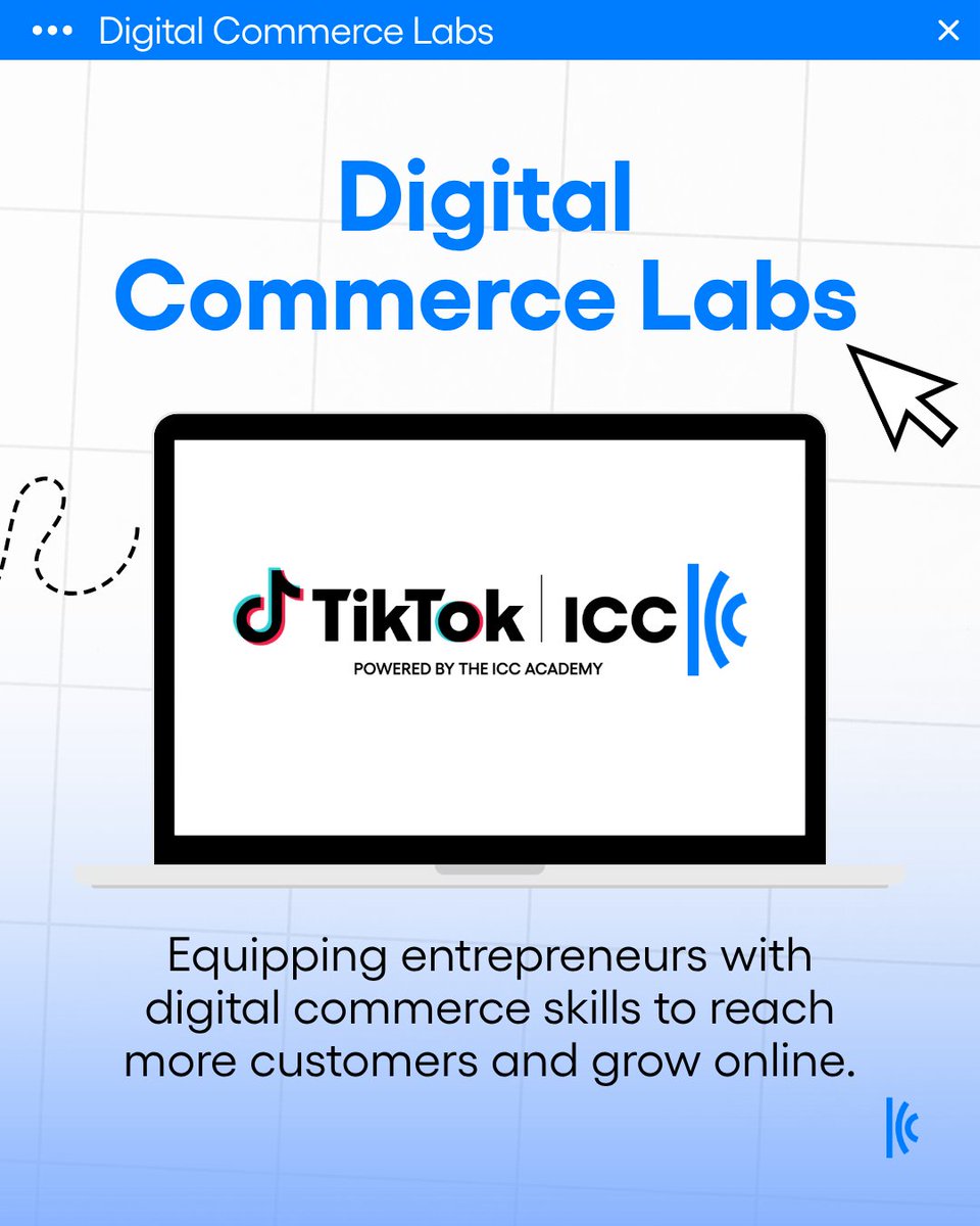 iccwbo's tweet photo. Making businesses big and small work for all.

For entrepreneurs and SMEs, growing a business can be challenging. That's why we provide practical solutions designed to help businesses grow with confidence:

🖱️#ICCOneClick
💼 ICC Centre of Entrepreneurship #ICCCoE
📱Digital Commerce Labs

Explore these initiatives and share them with entrepreneurs and SMEs in your network. ⤵️