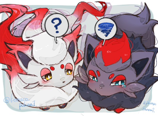 komaco_pokee1's tweet photo. 『……どうして、泣いてるの？』🥺
#ポケモンイラスト
#pokemonfanart https://t.co/WiMMbv40sf