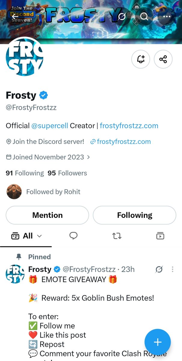 mskqteer's tweet photo. @FrostyFrostzz 💪💙 https://t.co/LNbaYDVwNf
