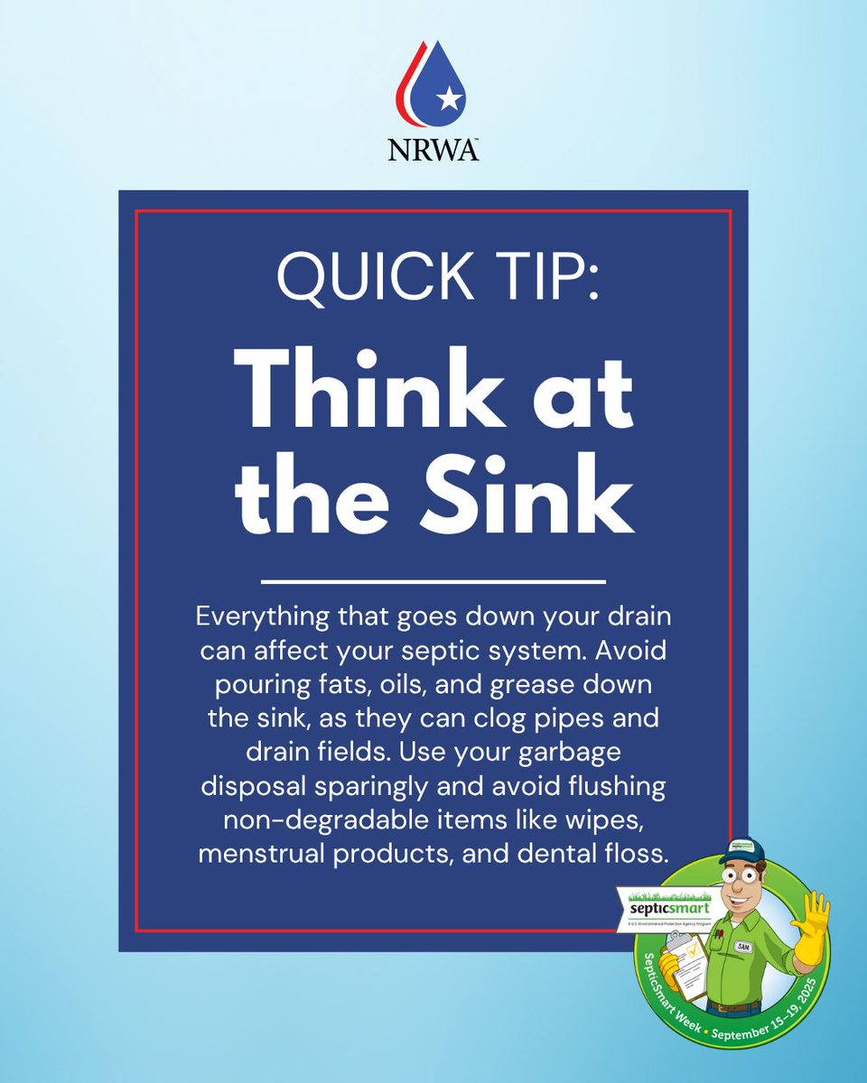 ILRWA's tweet photo. Happy #SepticSmartWeek! https://t.co/dhs6HWkm9h