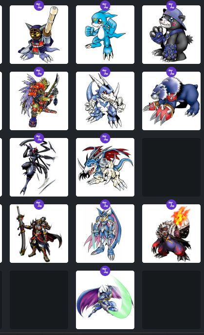 Pepito_Works's tweet photo. @DigimonWorldGuy That was how I played in the past, but okay, I show you my favorite digimon...S aannd they entire line. And no, i don't think we have a good perfect digimon for bearmon perfect level. https://t.co/MDHSfqGy2k