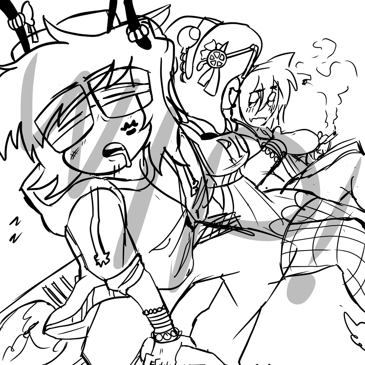 honeybuskinbee's tweet photo. Inconsistent art post number 4 GO! RAVE AU POSTER IN THE WORKS ! There’s gonna be an ask blog for the trio until i get the fucking references done. feel free to ask me about the au since literally NO info is out yet! #FUNHOUSEGAME #funhousesplits #funhousemanny #funhouseanton https://t.co/QZhsfdweLy