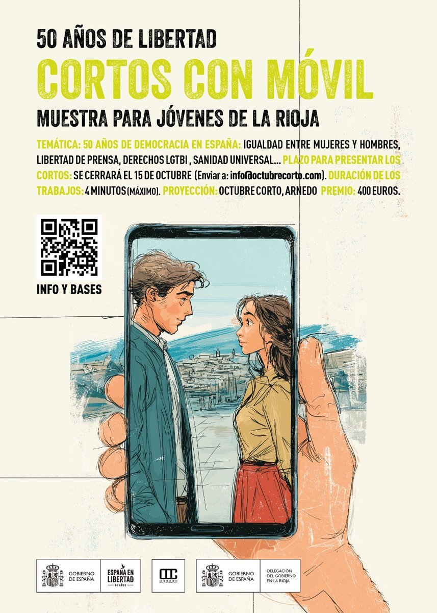 logronojoven's tweet photo. 👁️¡Toma nota! ✍️ En nuestra web encontrarás muchas opciones‼️Por ejemplo un interesante premio en alguno de los #concursos que tenemos colgados...
⌛️Aunque sea #SanMateo que no se te pasen los plazos⤵️
🔗https://t.co/8vRObj9N4K
#RedSIJ #InformaciónJuvenil #Juventud #TTM26 https://t.co/aK4cxhBfwJ