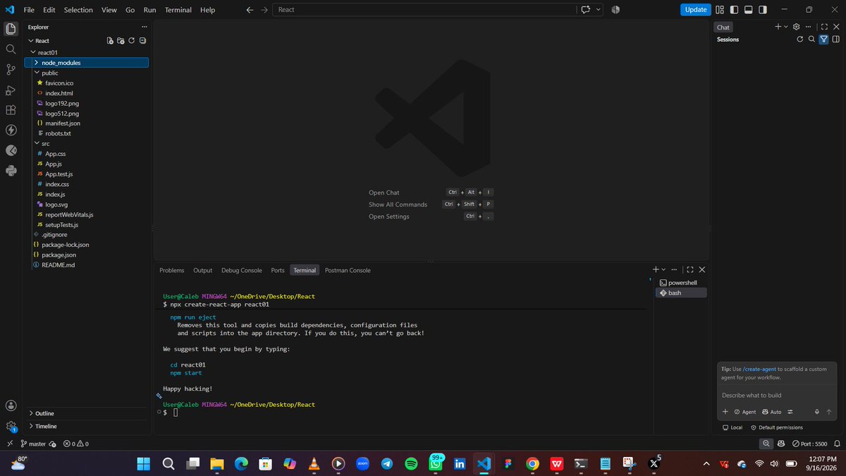 AdelajaCaleb's tweet photo. A little progress update 🚀

From learning HTML &amp; CSS → JavaScript → Live Server → npm.

I’ve been learning, breaking things, fixing bugs, and most importantly, building projects along the way. 🛠️

I might be moving slowly, but I’m not stopping. https://t.co/vLhbkbCuHa