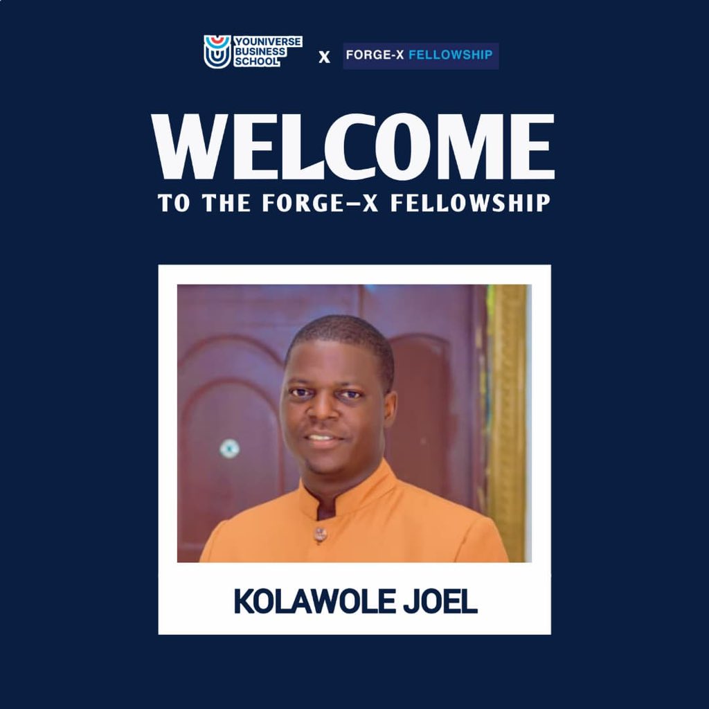TheForgeXFellow's tweet photo. Welcome to The Forge-X Fellowship; disrupting industries, building ventures, and transforming the continent.

This is where ideas are tested, skills are sharpened, and possibilities are turned into action.

We’re rooting for you! https://t.co/uMedL7DqOX