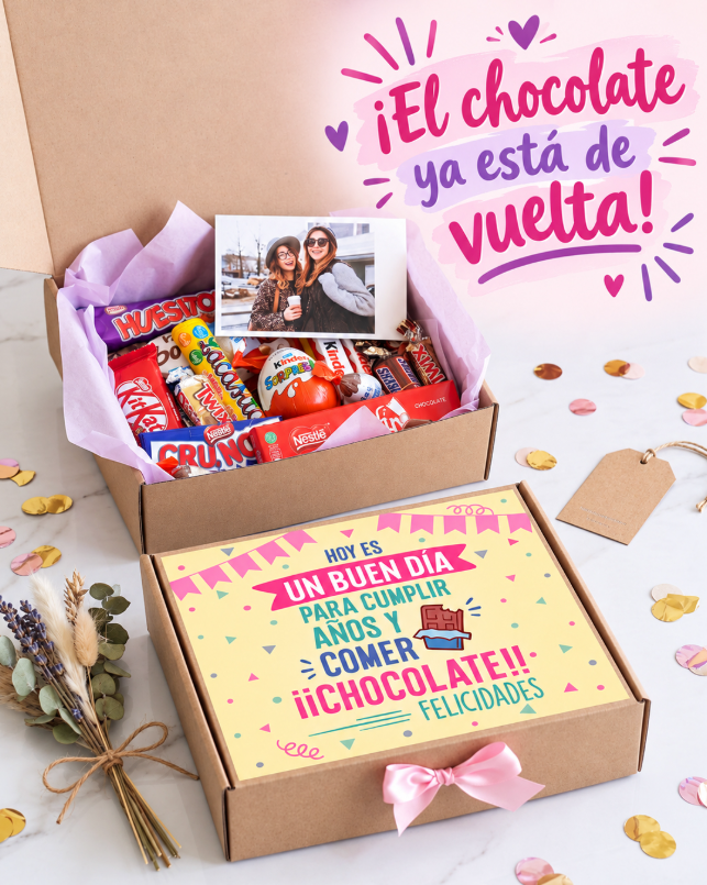 moneces's tweet photo. Se acabó la espera… ¡EL CHOCOLATE ESTÁ DE VUELTA!

¡Ya puedes volver a pedir tus regalos favoritos con chocolate!

Septiembre empieza dulce.

¿Cuál te vas a pedir?

https://t.co/YOg55ZP7EZ https://t.co/FtkNxG9GYg