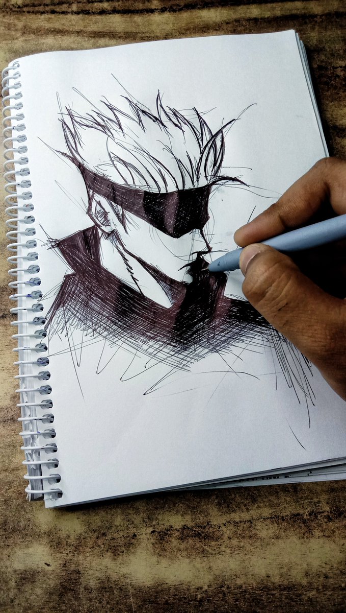 vsdarts's tweet photo. Quick Sketch of Gojo ✨ #gojo #jjk #drawing #quicksketch https://t.co/kPudtRBbHz via @YouTube https://t.co/pF1pfIRTFr