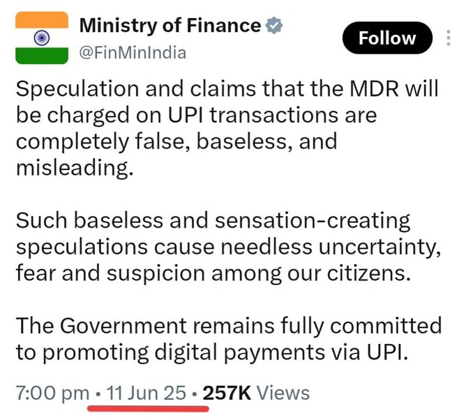arunnatesh's tweet photo. What changed @FinMinIndia ?  Someone lost his spine? https://t.co/3yYvrR7s4c