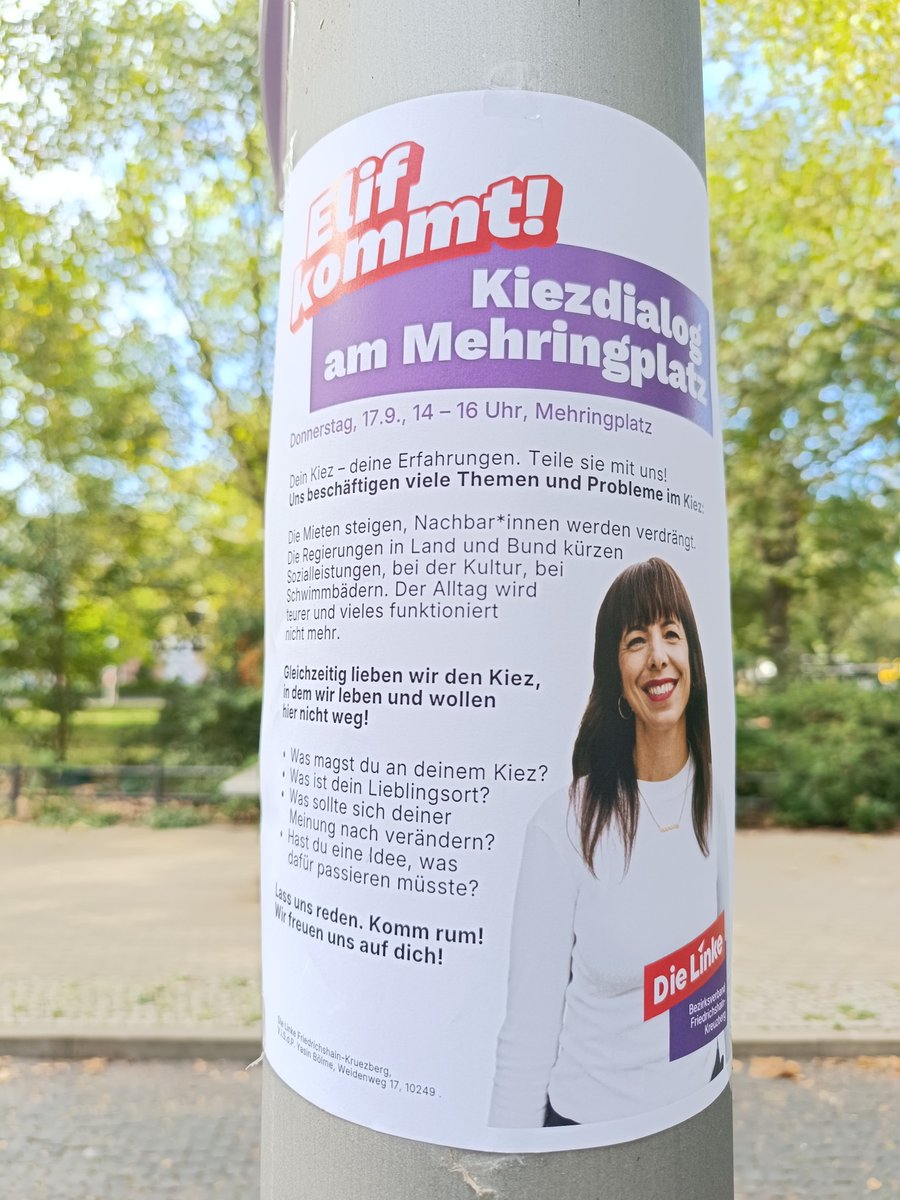 carlaogall's tweet photo. Elif for Bürgermeister of Berlin! https://t.co/gbEQ0PTaeg