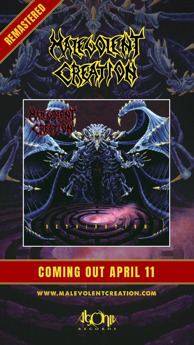 PhilFasciana's tweet photo. First 3 Malevolent Creation albums remastered and re released on Agonia Records. https://t.co/tIaBot63HD