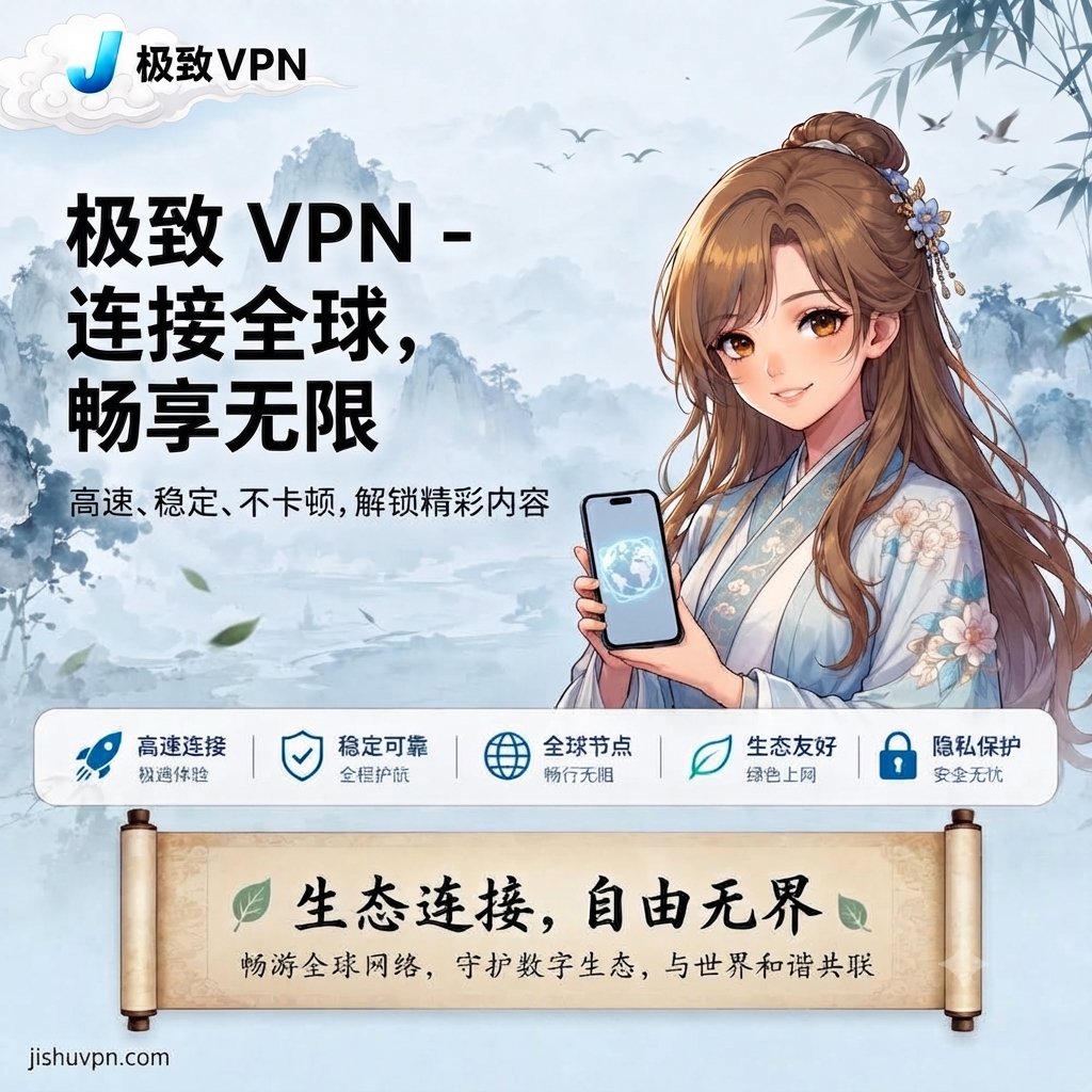 jizhiVPN's tweet photo. 🌿 生态连接，自由无界 🌿
​打破地域限制,极致 VPN 带您畅游全球网络，守护您的数字生态。🍵
​在这里，您可以：
 随时随地连接世界，享受生态友好的绿色上网体验。
 尽享无忧冲浪。
​官网：https://t.co/oc0kYaoUTf🍵 https://t.co/xU6jg4C8wQ