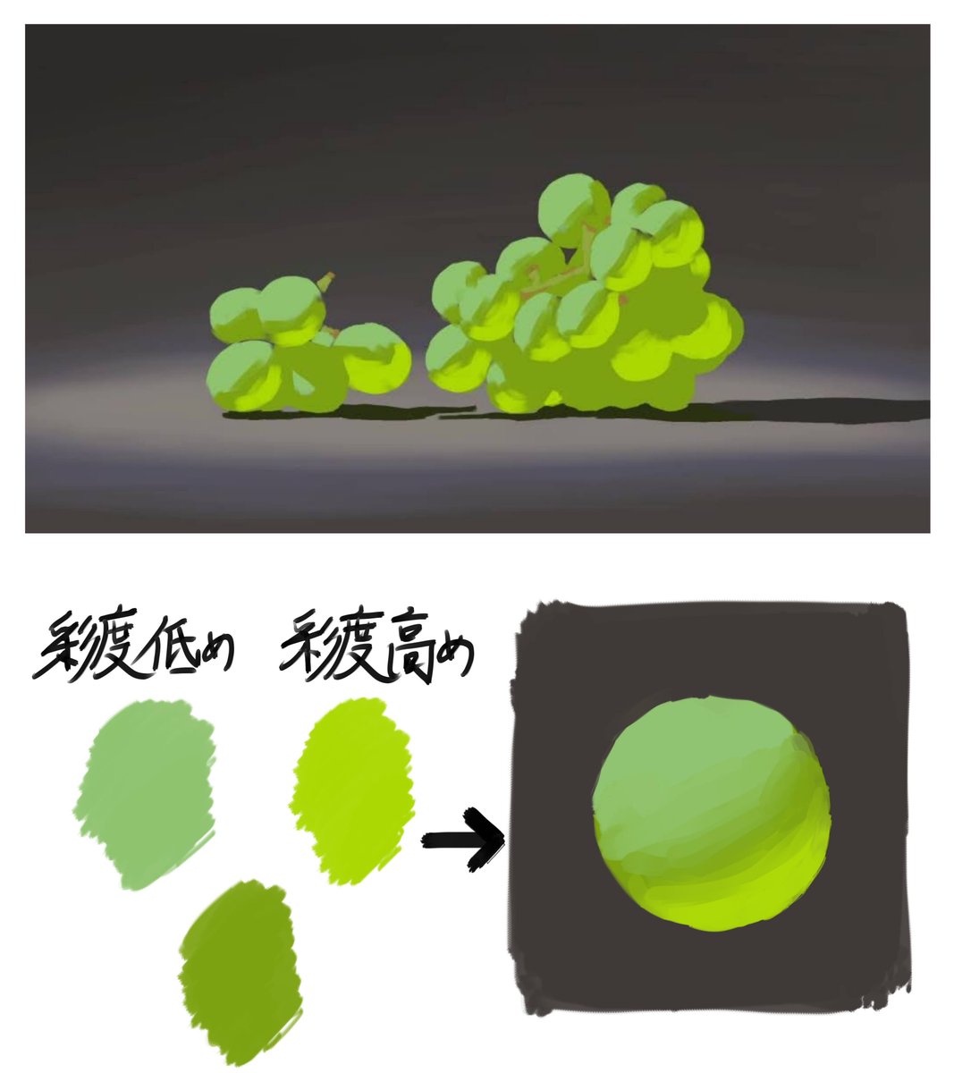 aka_nuc's tweet photo. カゲ側に鮮やかな色が入ることによる透明感。 https://t.co/jWQmydrMRL