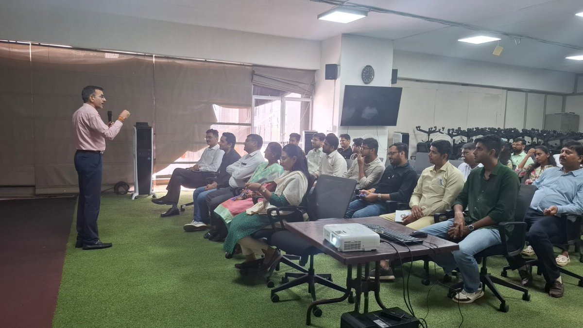 IiiAudit's tweet photo. (1/2) CGST Mumbai Audit-III organised a Soft Skills Workshop today (16-09-2026). Keynote speaker Shri J. D. Charan, Superintendent of Customs, led an engaging session on public service excellence &amp; effective communication. https://t.co/WQGW2SsYsK