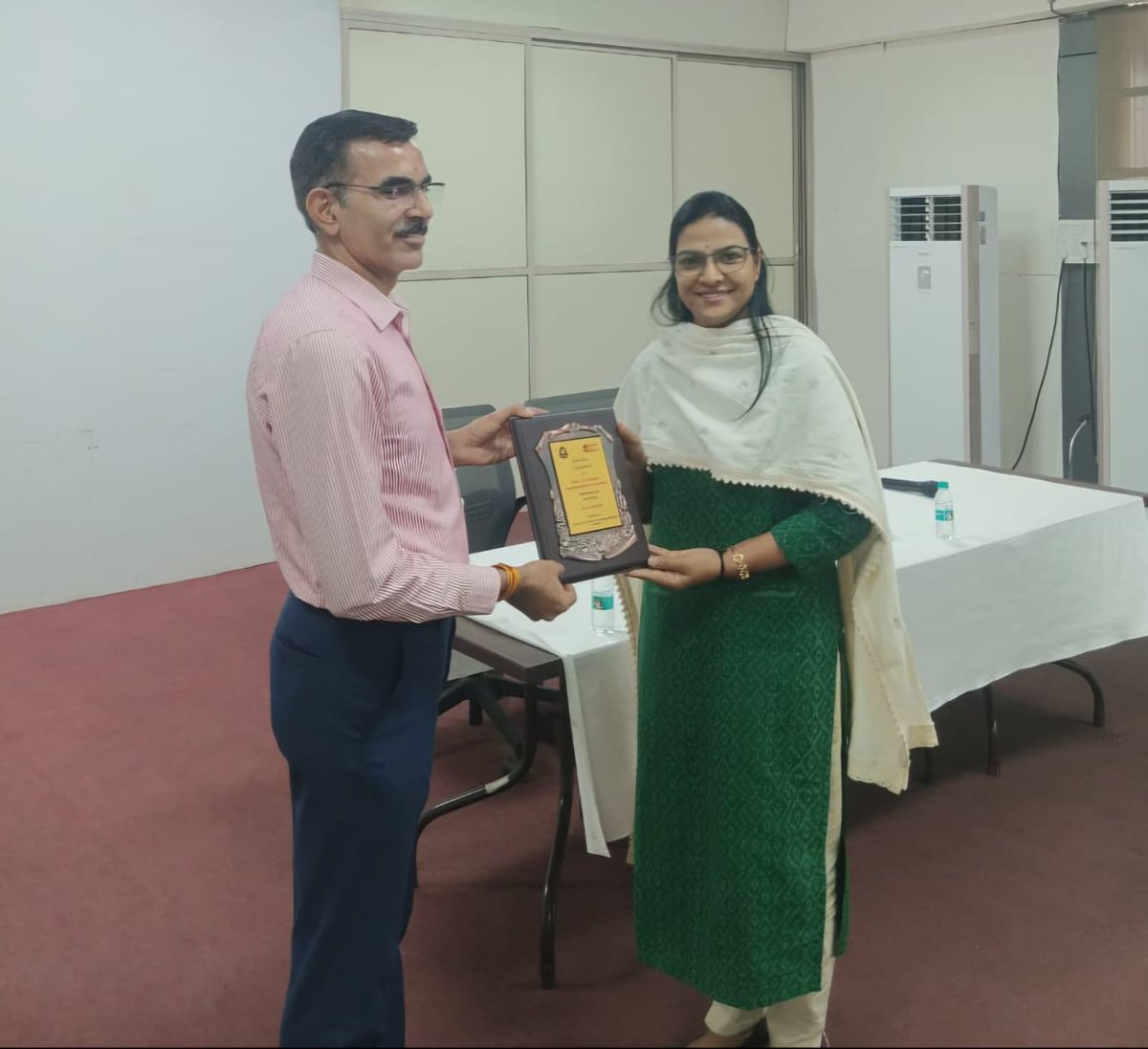 IiiAudit's tweet photo. (1/2) CGST Mumbai Audit-III organised a Soft Skills Workshop today (16-09-2026). Keynote speaker Shri J. D. Charan, Superintendent of Customs, led an engaging session on public service excellence &amp; effective communication. https://t.co/WQGW2SsYsK