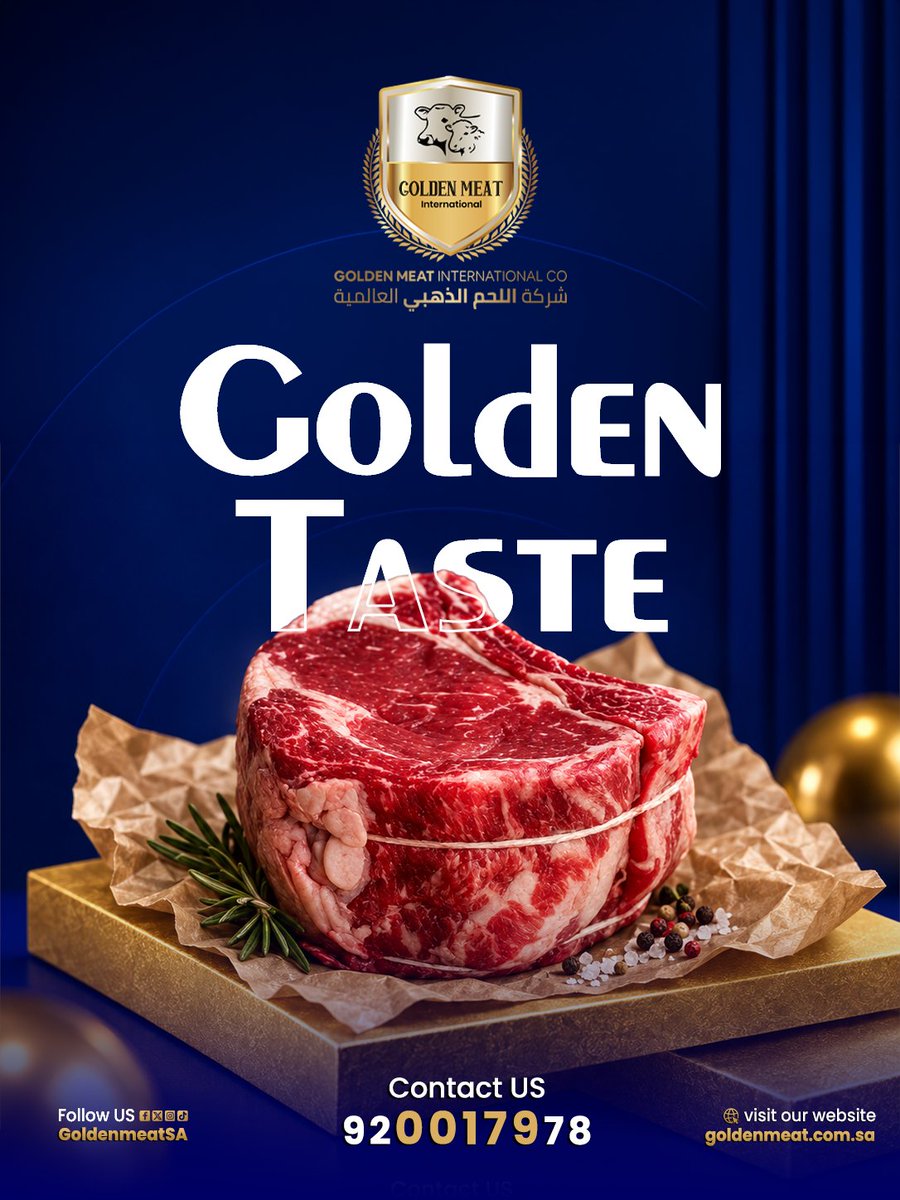 GoldenmeatSA's tweet photo. Golden Taste https://t.co/8MK6Vl2YJK