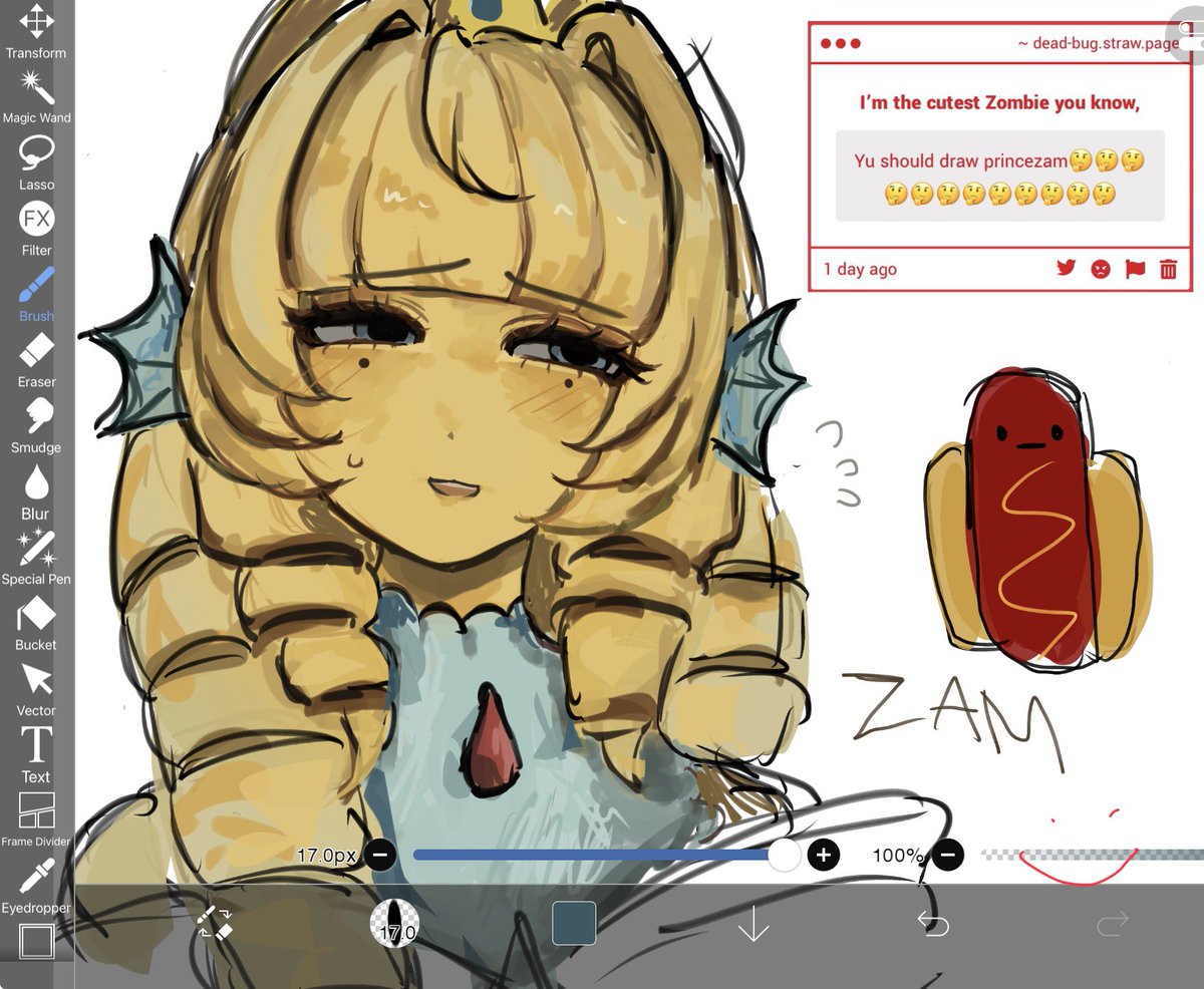lorrietteee's tweet photo. #princezamfanart :) https://t.co/riPGsuIZE8