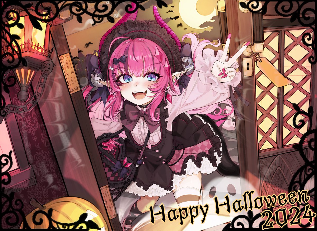 JDH16340114's tweet photo. 😈楽しいハロウィン！(復刻)🎃
#fgo https://t.co/fSX839TsCK