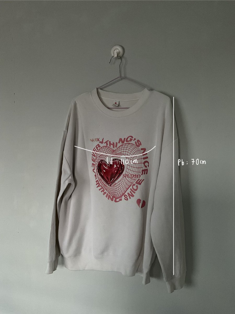 ultramilkteros's tweet photo. 🧺: sweater oversize
Rp. 40.000-.
Panjang baju: 70cm
Lingkar dada: 110-120cm🌟 https://t.co/qE57Rdu9G5