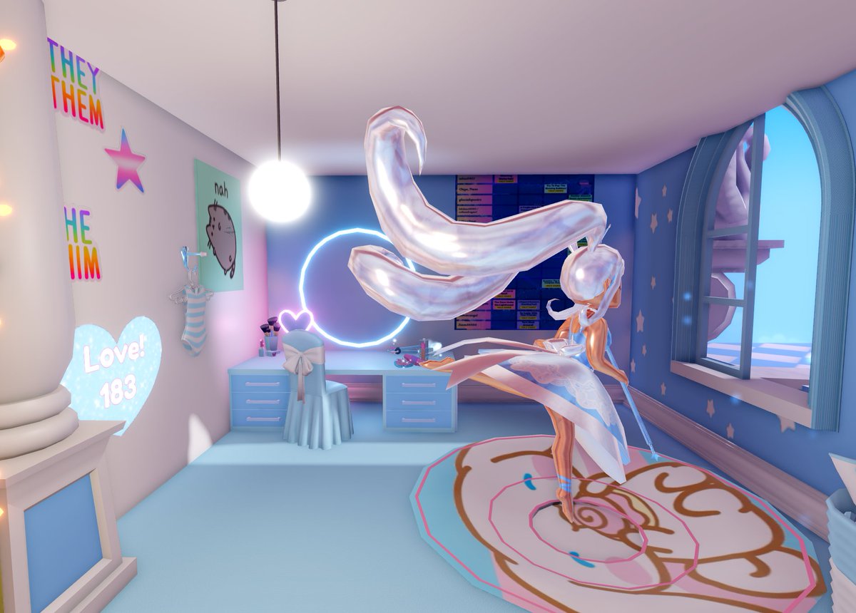 Arenlifestyle's tweet photo. I love my Cinnamoroll-themed realm <3  #royalehigh https://t.co/wKeQEWteJ9