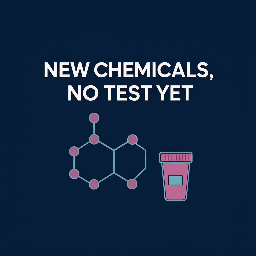 thcdetox's tweet photo. 2016 study: researchers found urine testing positive for brand-new synthetic cannabinoid metabolites (AB-FUBINACA, AB-PINACA) before labs even had a method built to detect them. Chemistry moves first, testing catches up later. #drugtest https://t.co/w94z9gJEJA