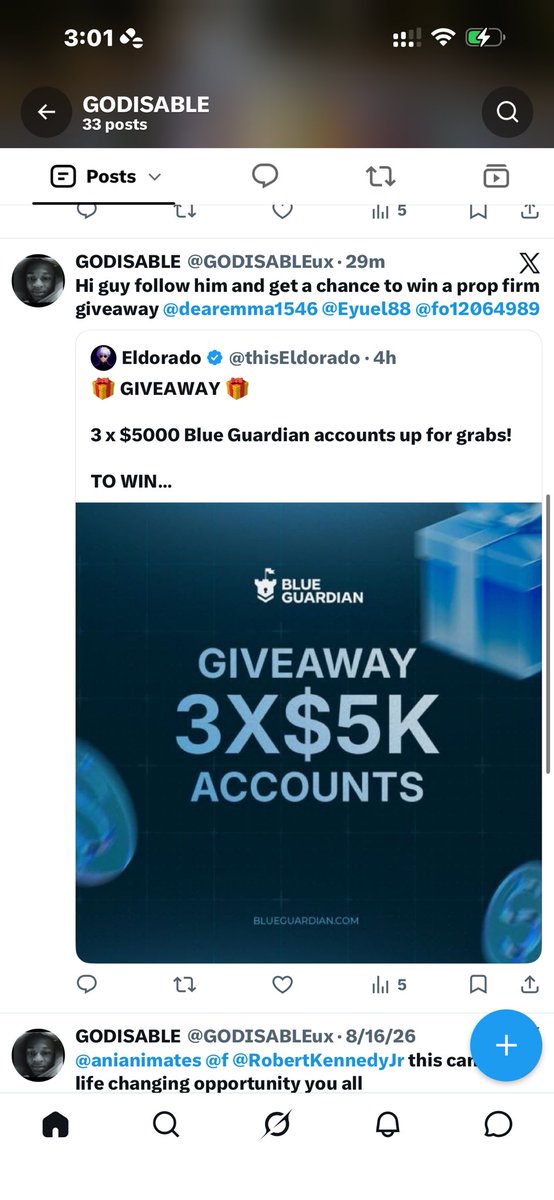 GODISABLEux's tweet photo. @thisEldorado @BlueGuardiancom @PVishiti I have done all of that ✅✅ https://t.co/qfwGhtAS1E